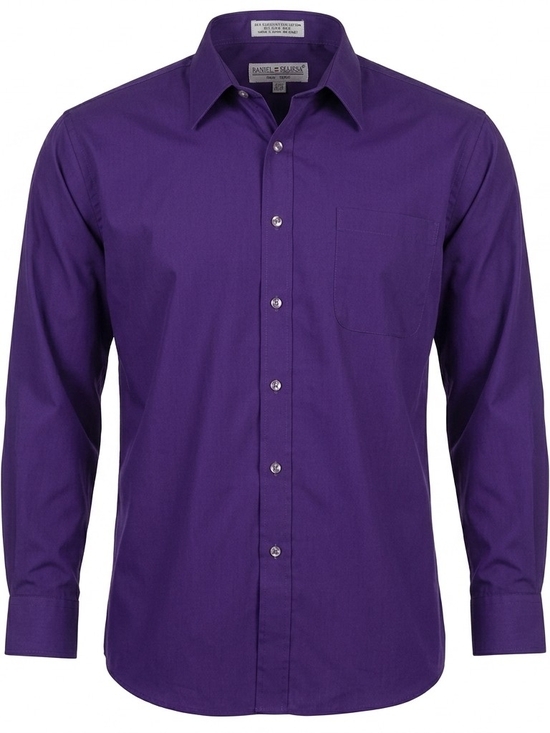 Daniel Ellissa Other - Daniel Ellissa Royal Purple Dress Shirt - Size 19 1/2 36-37